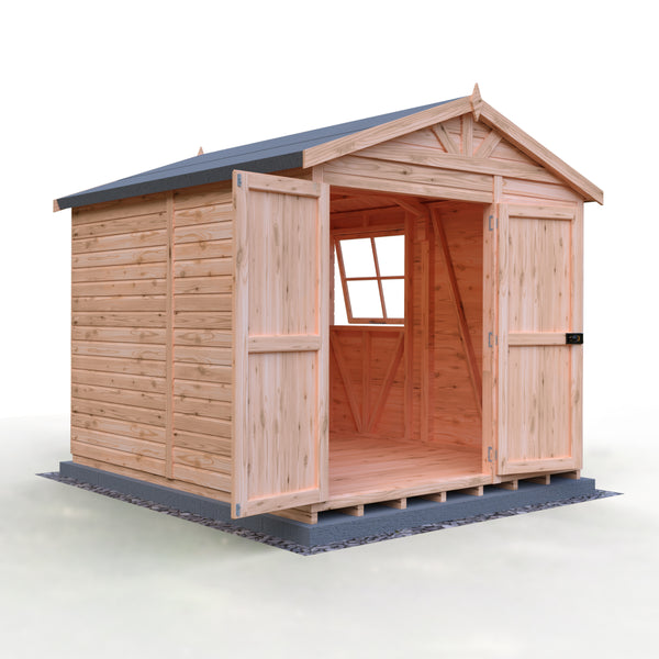 Mammoth 10x8 Double Door 12mm Shiplap Garden Shed