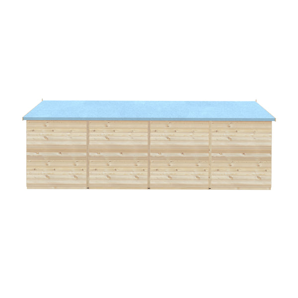 Mammoth 12x24 Double Door 12mm Shiplap Garden Shed