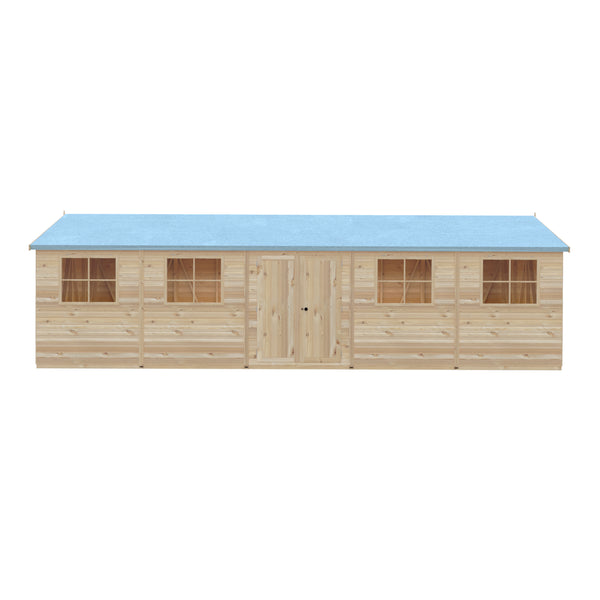 Mammoth 12x30 Double Door 12mm Shiplap Garden Shed