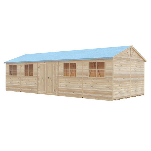 Mammoth 12x30 Double Door 12mm Shiplap Garden Shed