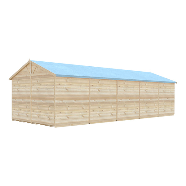 Mammoth 12x30 Double Door 12mm Shiplap Garden Shed