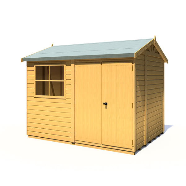Mammoth 10x7 Single Door 12mm Shiplap Garden Shed