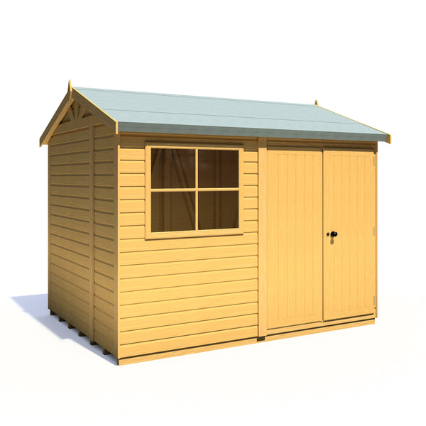 Mammoth 10x7 Single Door 12mm Shiplap Garden Shed