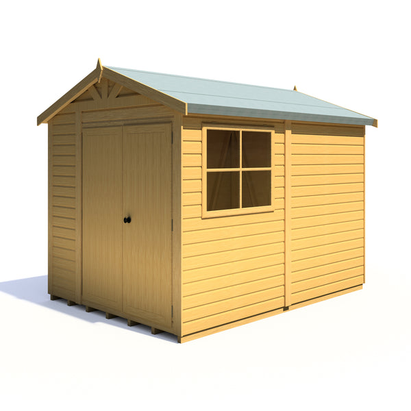 Mammoth 10x7 Single Door 12mm Shiplap Garden Shed
