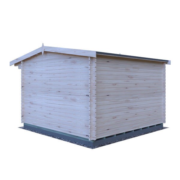 Shire 12x12 bucknells log cabin 28mm Cladding - Best Shed