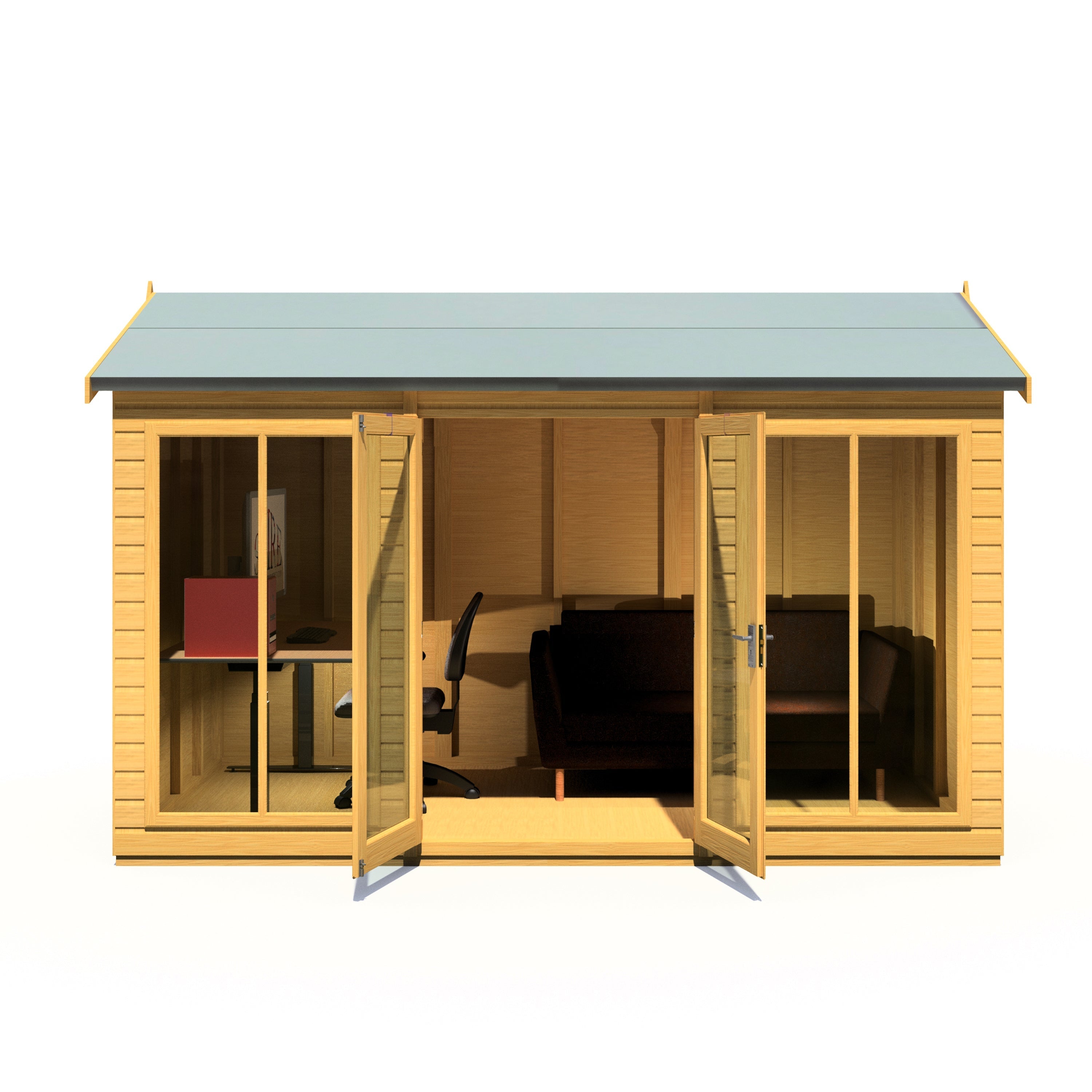 Shire Mayfield 12x6 12mm Interlock Cladding  Summerhouse - Best Shed
