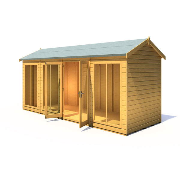 Shire Mayfield 16x6 12mm Interlock Cladding  Summerhouse - Best Shed