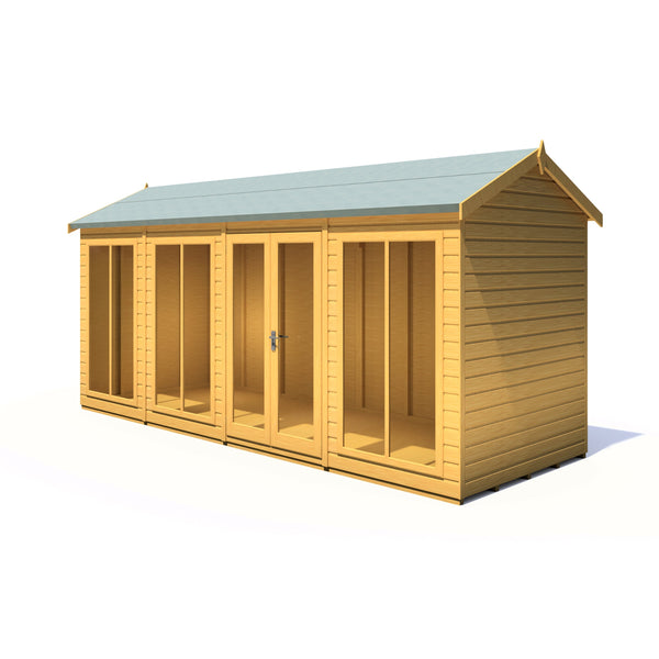 Shire Mayfield 16x6 12mm Interlock Cladding  Summerhouse - Best Shed