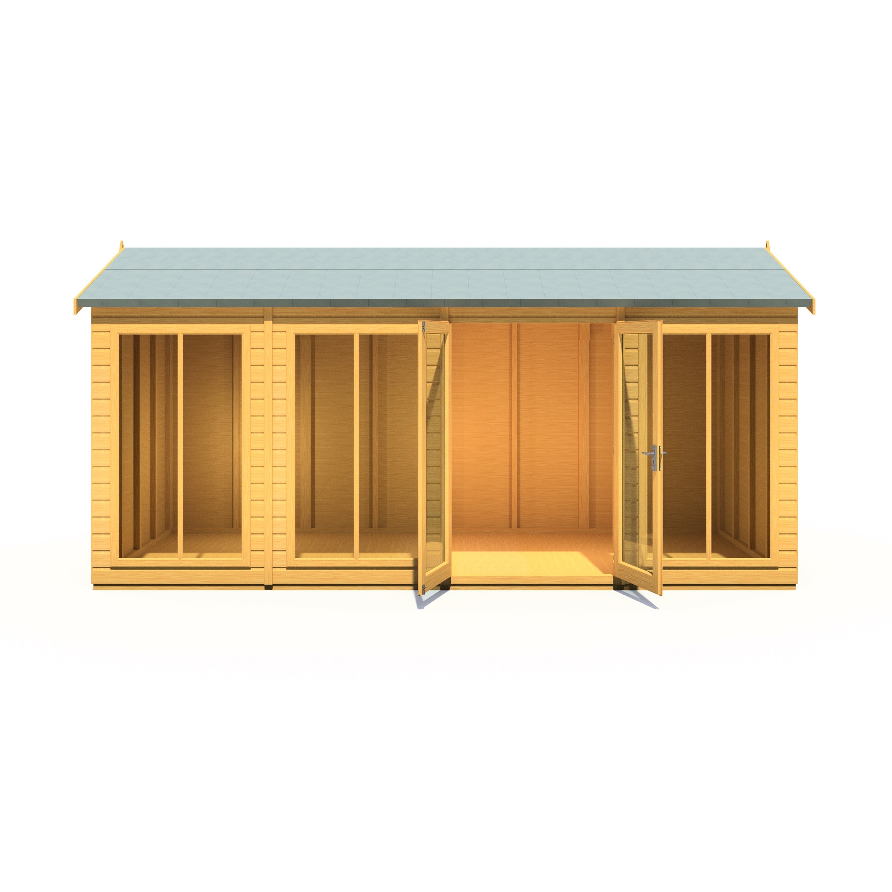 Shire Mayfield 16x6 12mm Interlock Cladding  Summerhouse - Best Shed