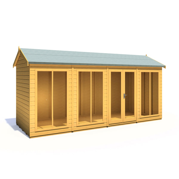 Shire Mayfield 16x6 12mm Interlock Cladding  Summerhouse - Best Shed