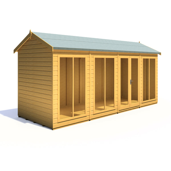 Shire Mayfield 16x6 12mm Interlock Cladding  Summerhouse - Best Shed