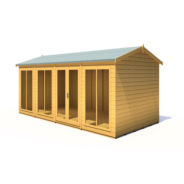 Shire Mayfield 16x8 12mm Interlock Cladding  Summerhouse - Best Shed