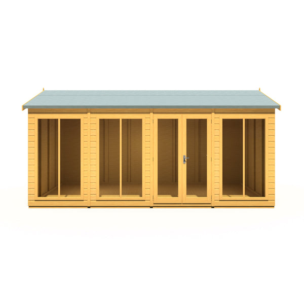 Shire Mayfield 16x8 12mm Interlock Cladding  Summerhouse - Best Shed