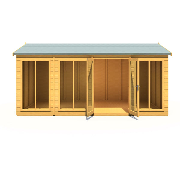 Shire Mayfield 16x8 12mm Interlock Cladding  Summerhouse - Best Shed