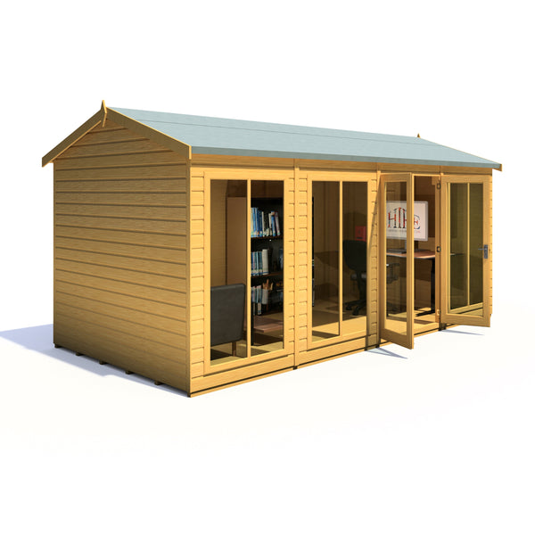 Shire Mayfield 16x8 12mm Interlock Cladding  Summerhouse - Best Shed