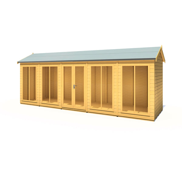 Shire Mayfield 20x6 12mm Interlock Cladding  Summerhouse - Best Shed