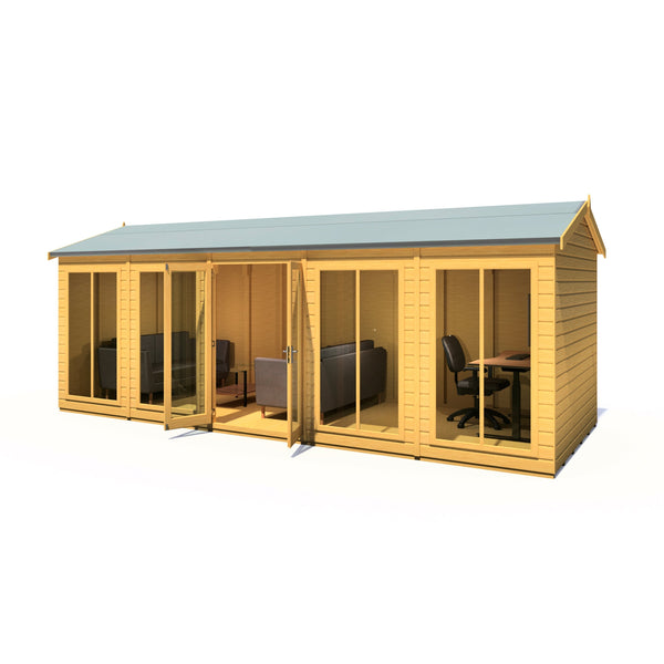 Shire Mayfield 20x8 12mm Interlock Cladding  Summerhouse - Best Shed