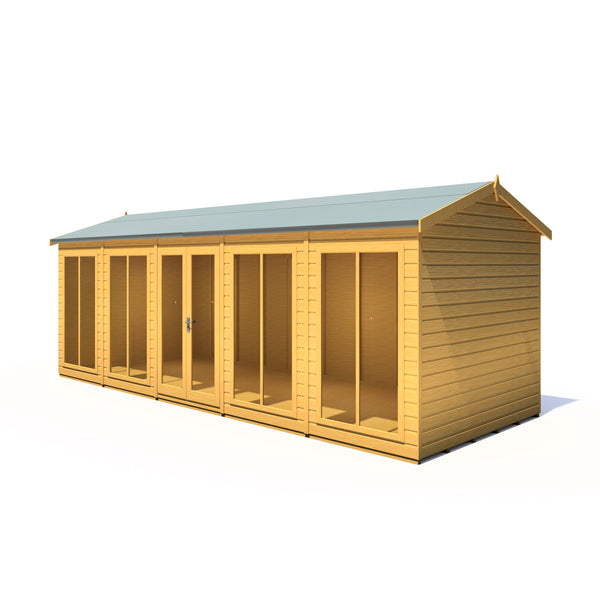 Shire Mayfield 20x8 12mm Interlock Cladding  Summerhouse - Best Shed