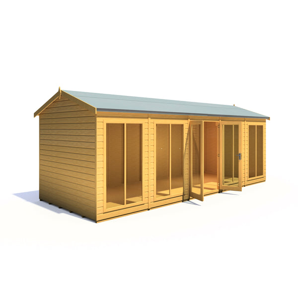 Shire Mayfield 20x8 12mm Interlock Cladding  Summerhouse - Best Shed