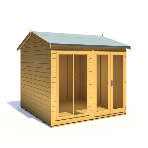 Shire Mayfield 8x8 12mm Interlock Cladding  Summerhouse - Best Shed