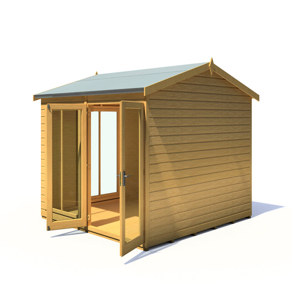 Shire Mayfield 8x8 12mm Interlock Cladding  Summerhouse - Best Shed