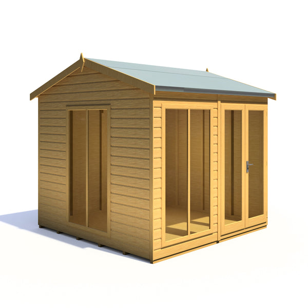 Shire Mayfield 8x8 12mm Interlock Cladding  Summerhouse - Best Shed