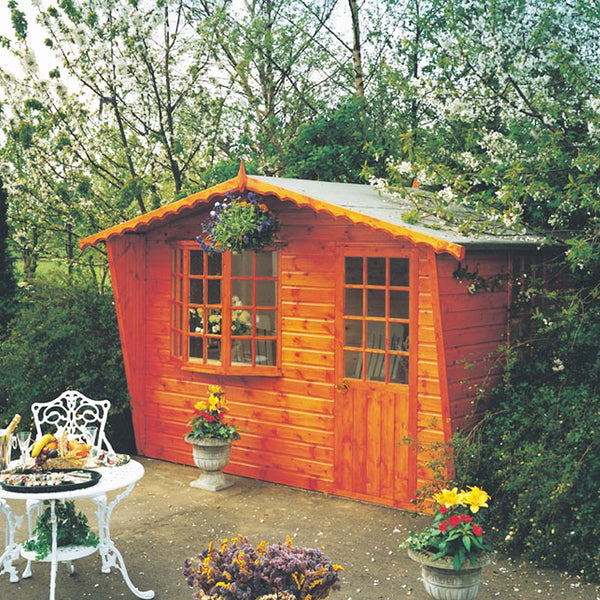 Goodwood 10x8 Style C Summerhouse 12mm Shiplap