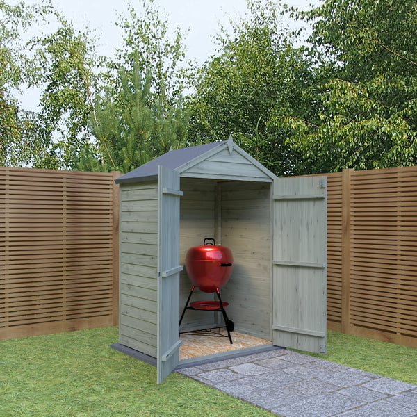 Shire Overlap Pressure Treated 4x3 Storage Shed