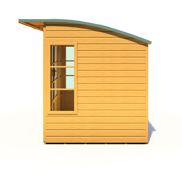 Shire Orchid 10x6G Summerhouse with curved roof - Best Shed
