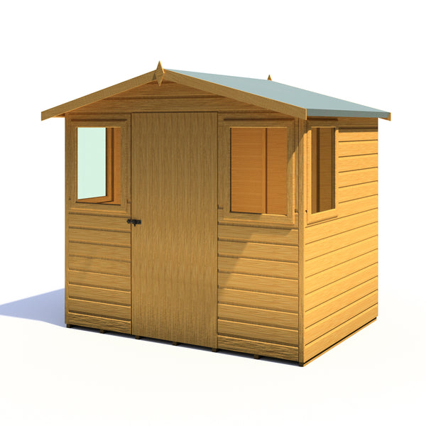 Orkney 7x5 Garden Shed 12mm Shiplap T&G