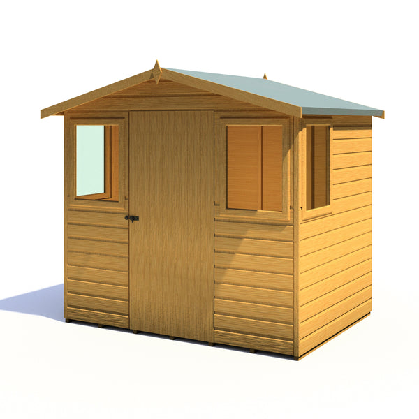 Orkney 7x5 Garden Shed 12mm Shiplap T&G