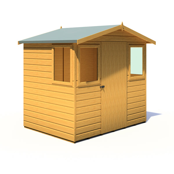 Orkney 7x5 Garden Shed 12mm Shiplap T&G