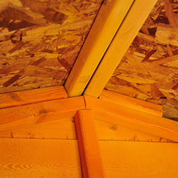 Overlap Double Door 10x15 Economy Storage Shed