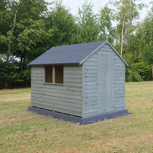 Shire Overlap 8x6 Value with Window Pressure Treated Storage Shed