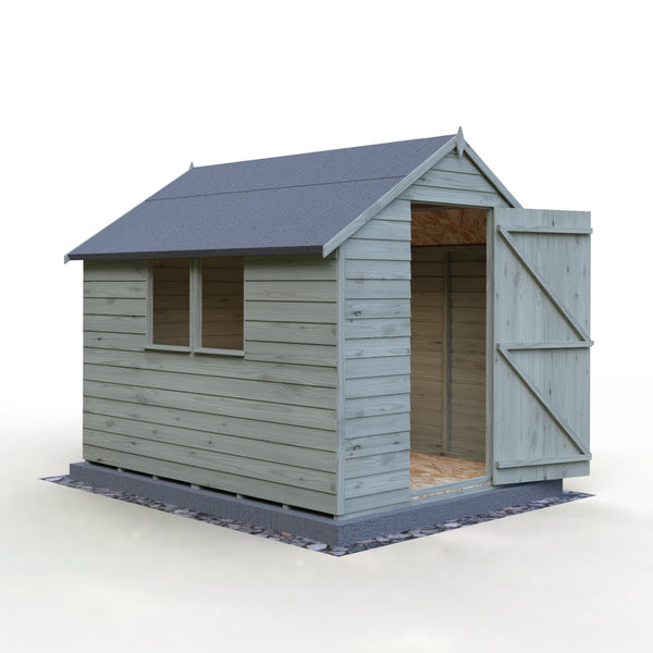 Shire Overlap 8x6 Value with Window Pressure Treated Storage Shed