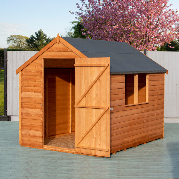 Shire Overlap 8x6 Value with Window Storage Shed