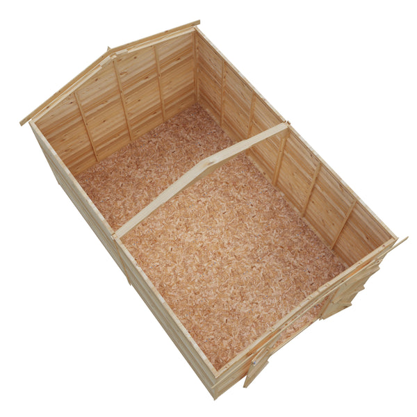Overlap Double Door No windows 12x8 Storage Shed