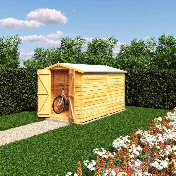 Overlap Double Door No windows 10x6 Storage Shed