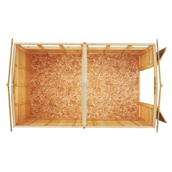 Overlap Double Door 10x6 Storage Shed