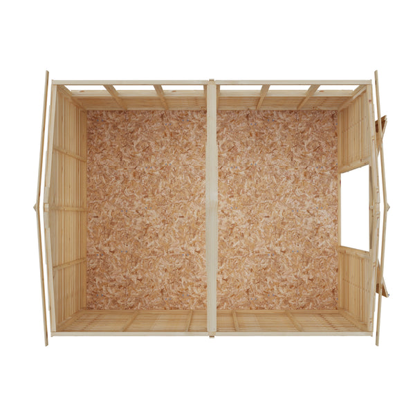 Overlap Double Door 10x8 Storage Shed