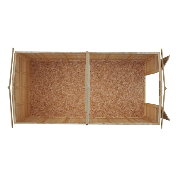 Overlap Double Door No windows 12x6 Storage Shed