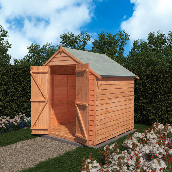 Overlap Double Door 6x6 Storage Shed