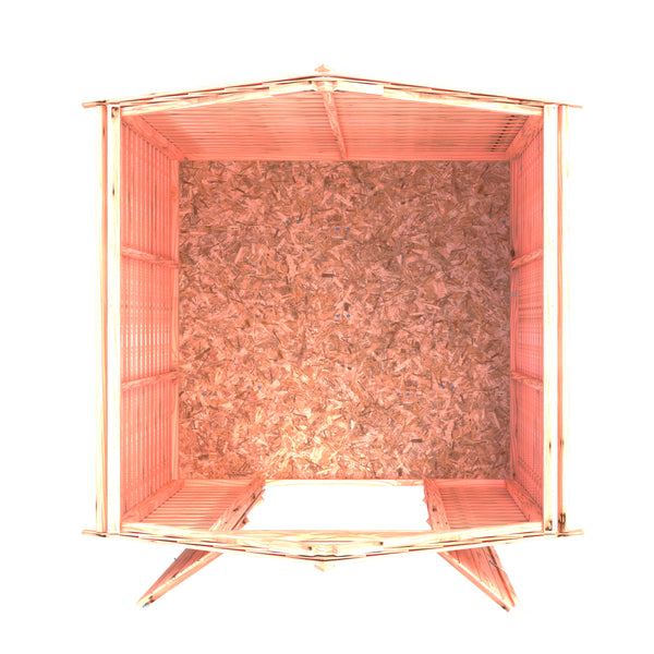 Overlap Double Door 6x6 Storage Shed