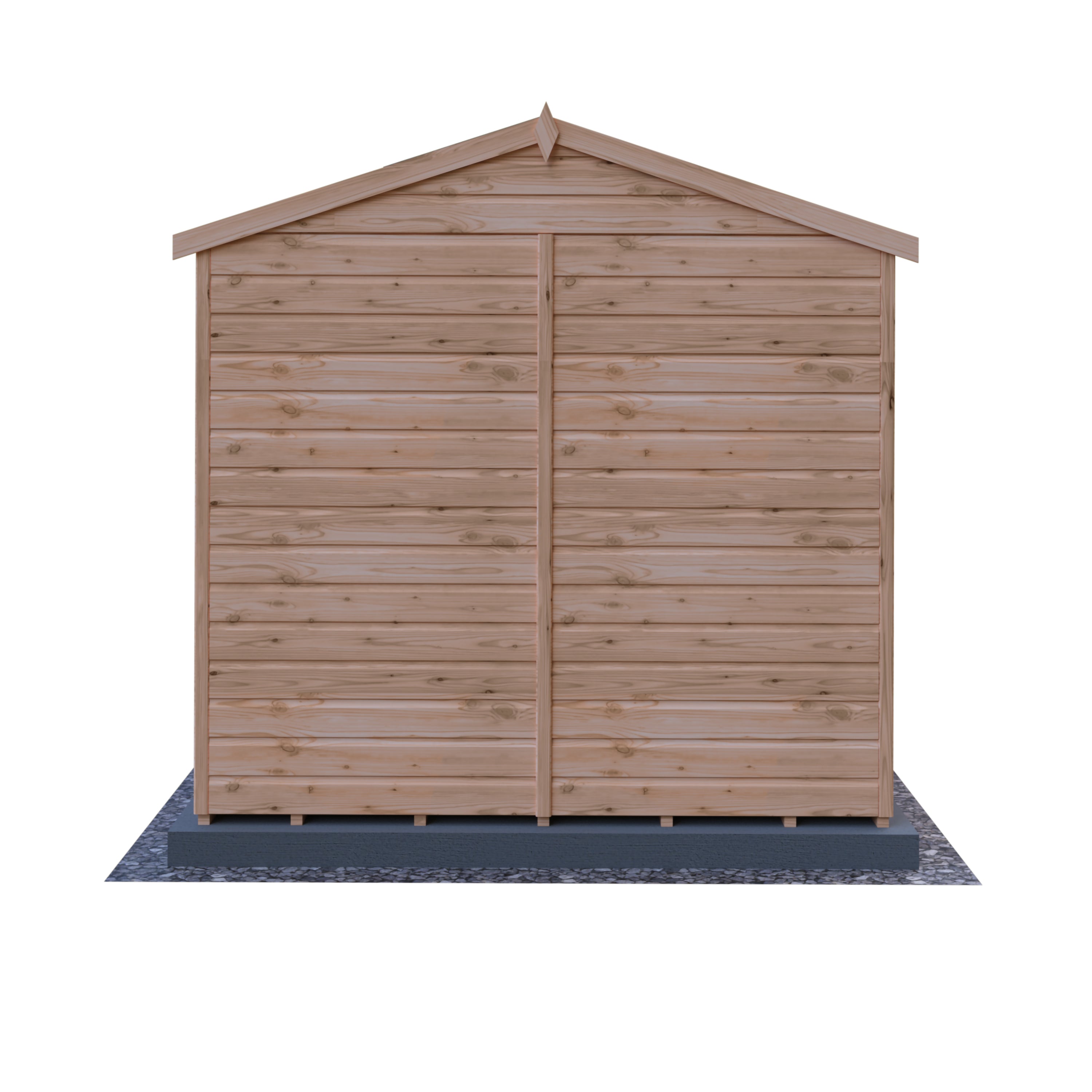 Shire Parham & Verandah 7x7 12mm interlock Clad wooden Summerhouse - Best Shed