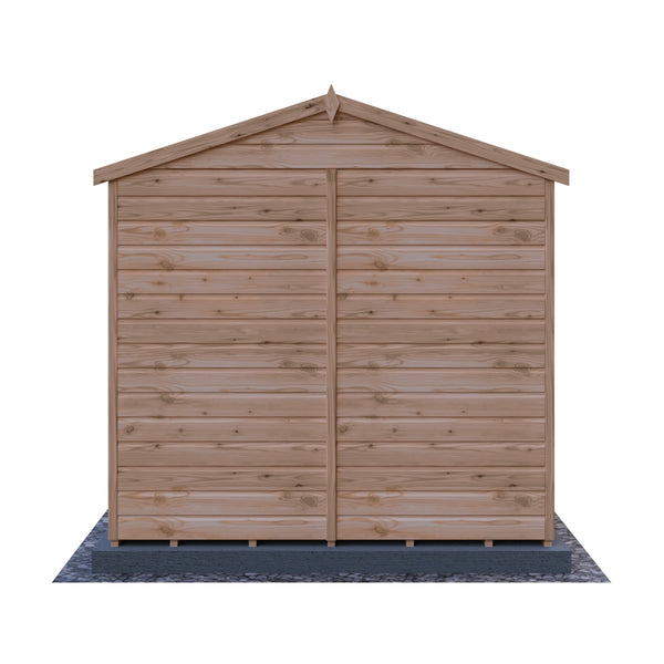 Shire Parham 7x7 12mm interlock Clad wooden Summerhouse - Best Shed