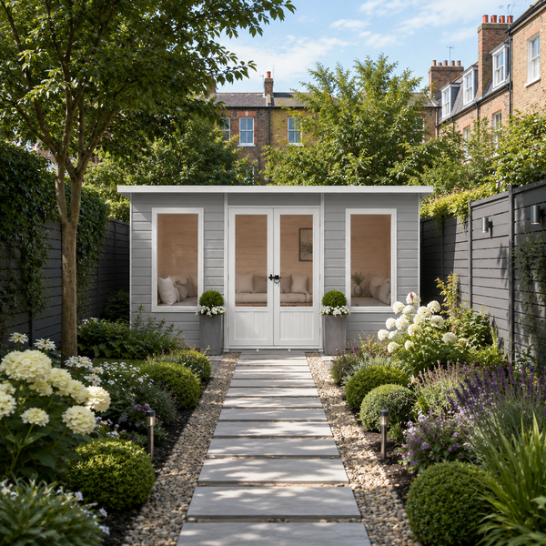 Shire 12x6 Peony Summerhouse 12mm Shiplap interlock cladding