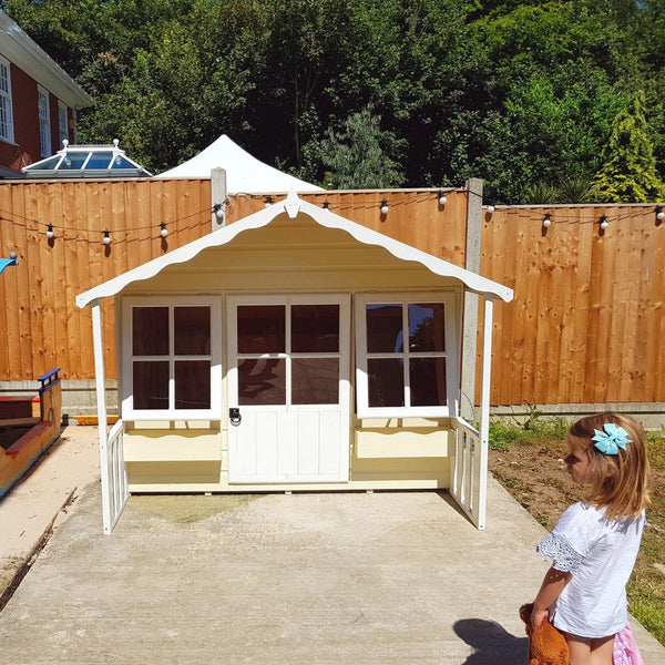 Shire Pixie 6x5.5 Childrens Playhouse with 12mm Shiplap cladding - Best Shed