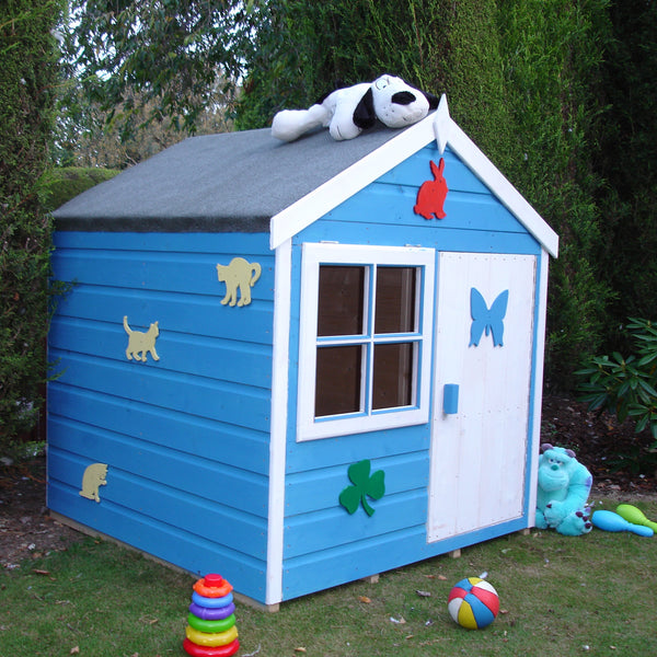 Shire 4x4 Playhut Childrens Playhouse with 12mm Shiplap cladding - Best Shed