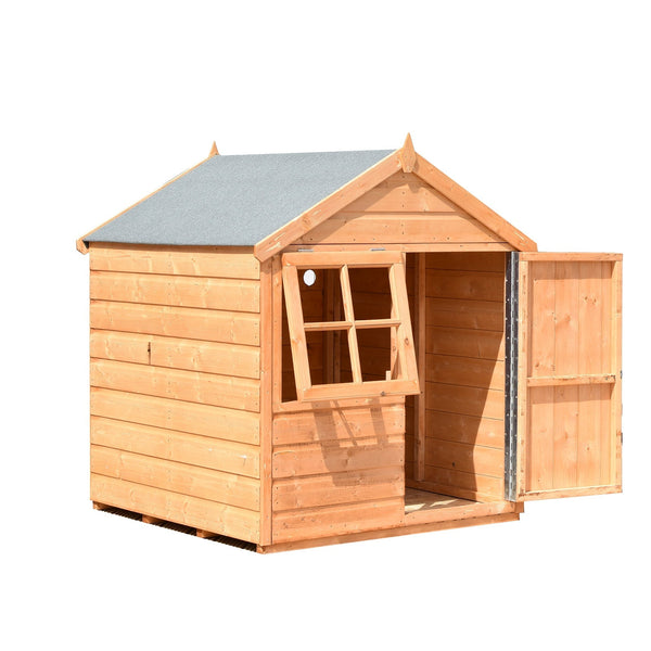 Shire 4x4 Playhut Childrens Playhouse with 12mm Shiplap cladding - Best Shed