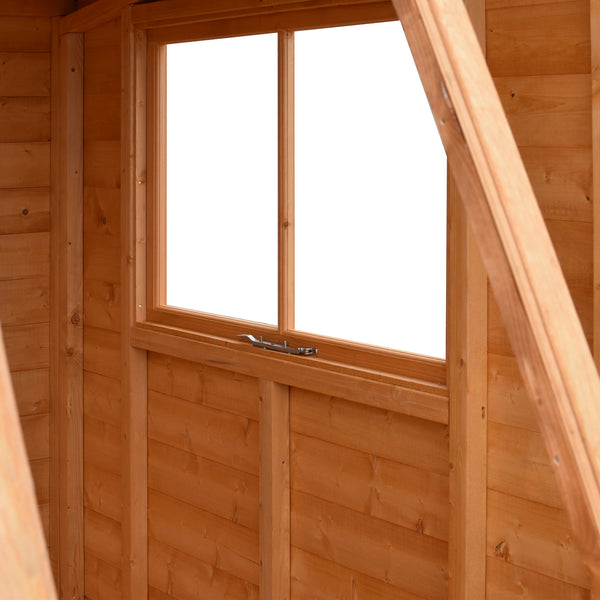 8x8 Iceni Potting Shed Style A single door 12mm Shiplap